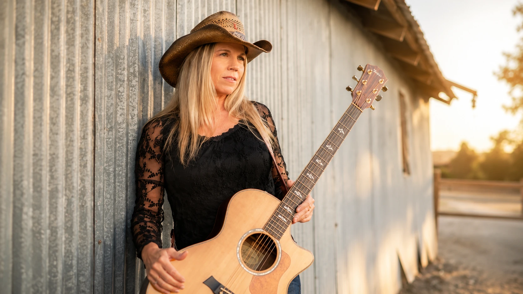 PORTRAIT: An acoustic guitar. A quiet moment.